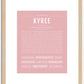 Kyree | Name Art Print