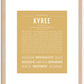 Kyree | Name Art Print