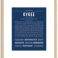 Kyree | Name Art Print