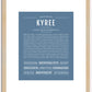 Kyree | Name Art Print