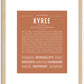 Kyree | Name Art Print