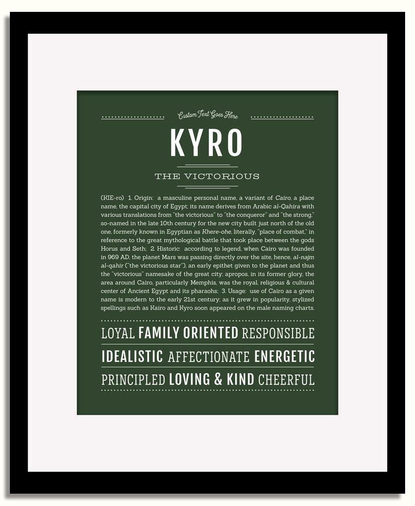 Kyro | Name Art Print