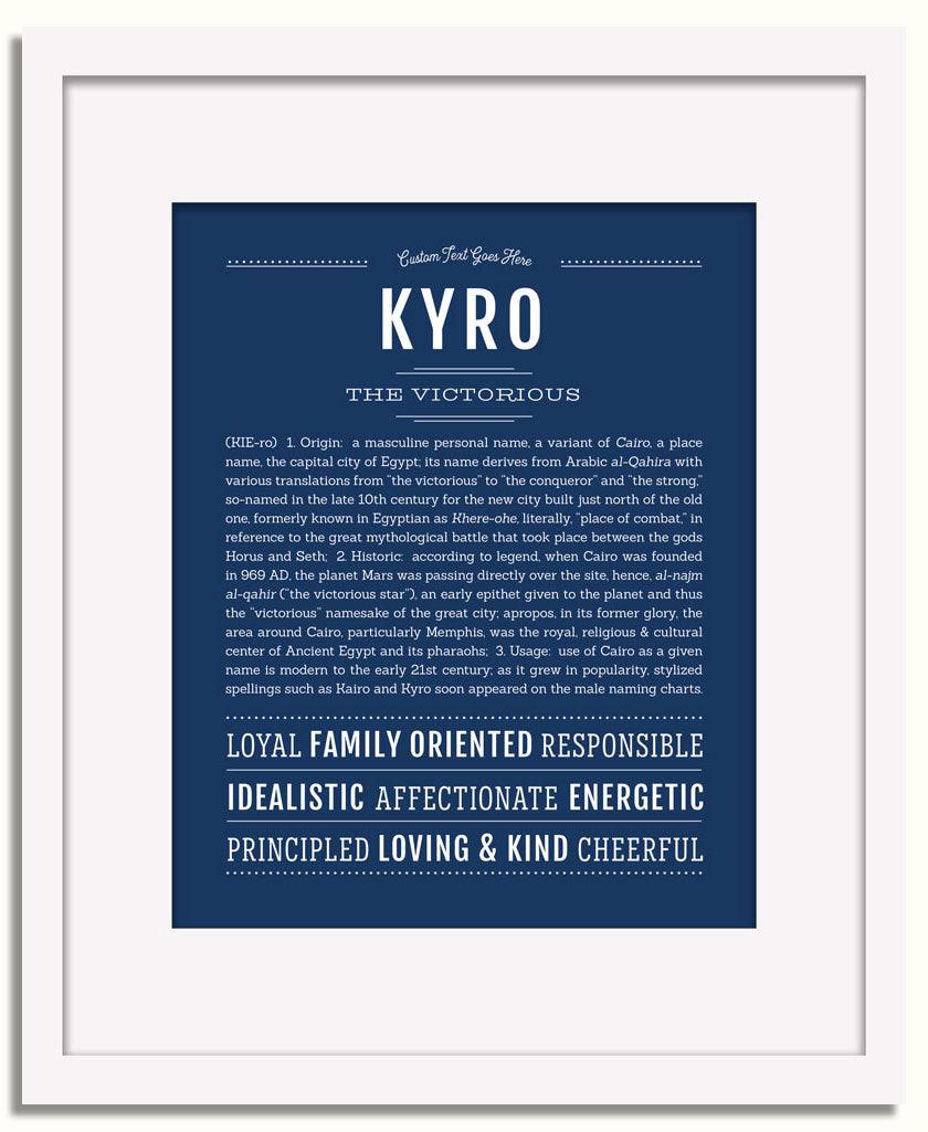 Kyro | Name Art Print