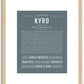 Kyro | Name Art Print