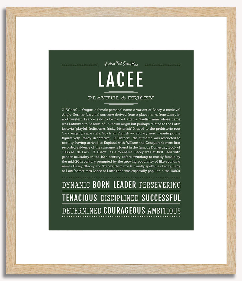 Lacee | Name Art Print