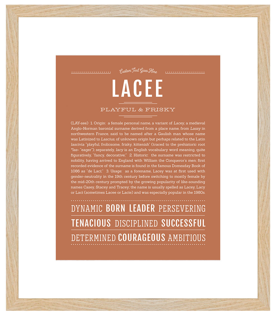 Lacee | Name Art Print