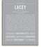 Lacey | Name Art Print – Name Stories