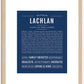 Lachlan | Name Art Print