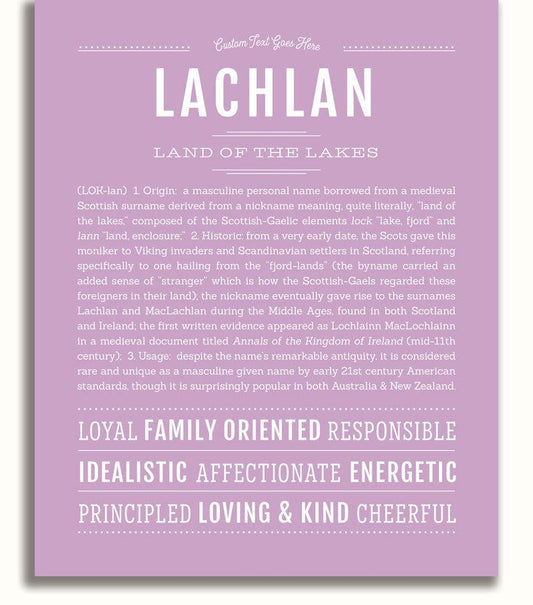 Frame Options | Lilac | No Frame