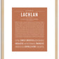 Lachlan | Name Art Print