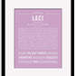 Frame Options | Lilac | Black Frame, Matted