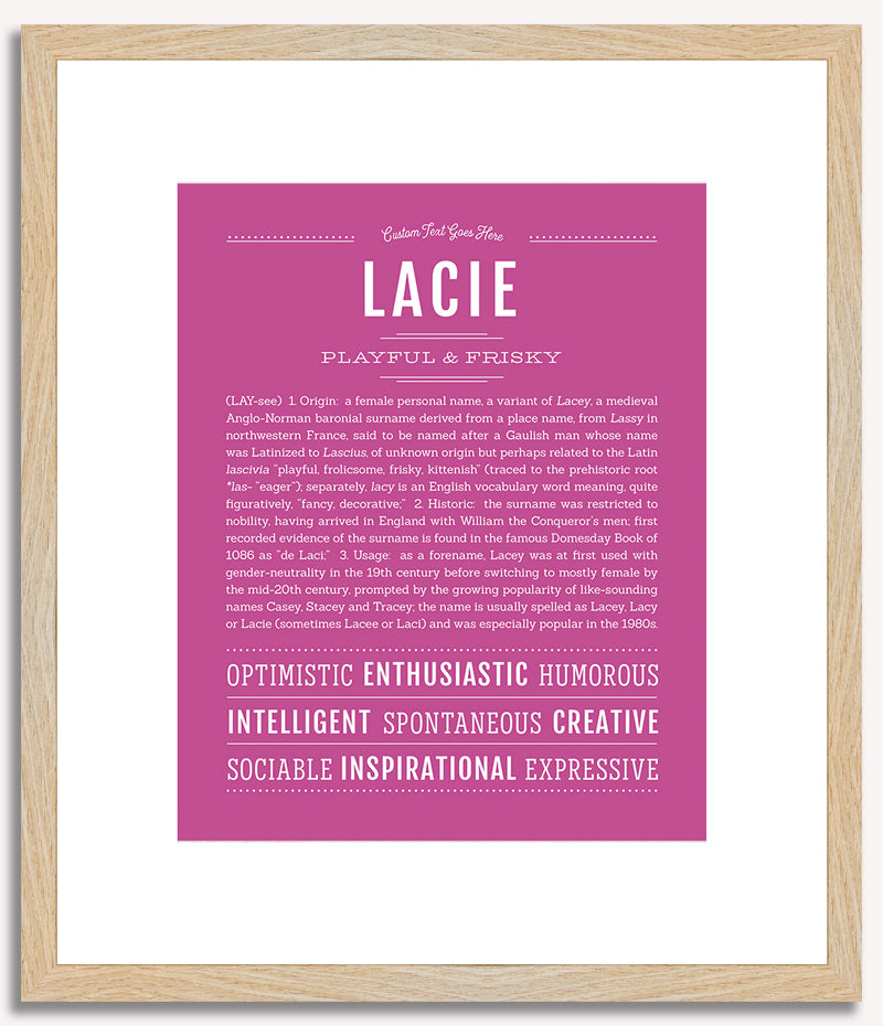 Lacie | Name Art Print