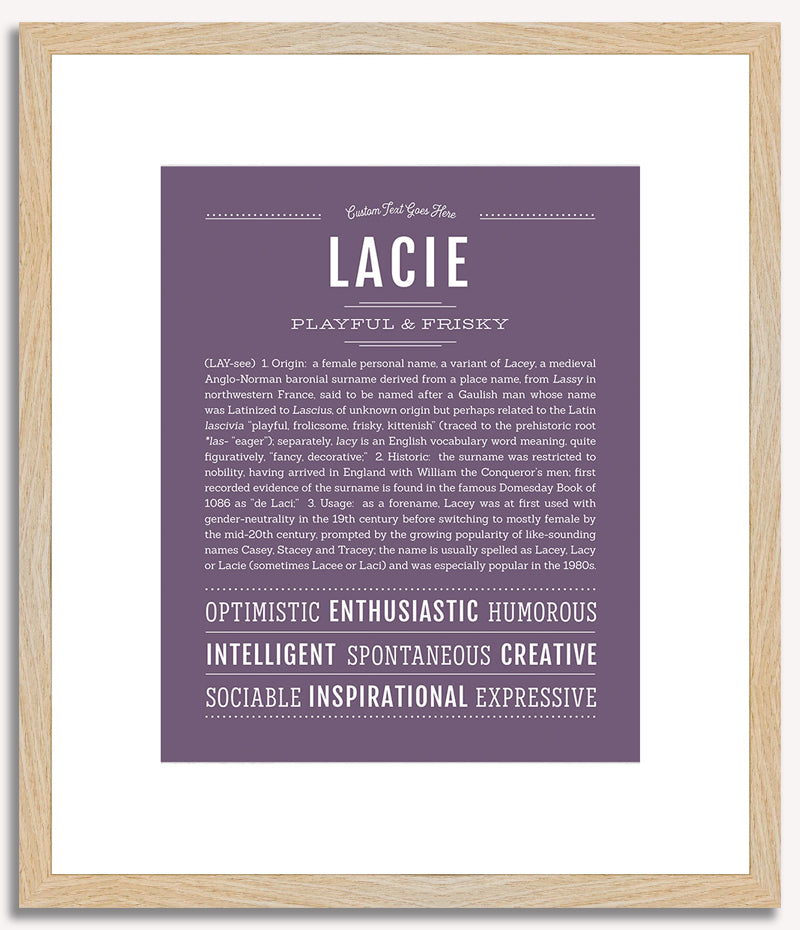 Lacie | Name Art Print