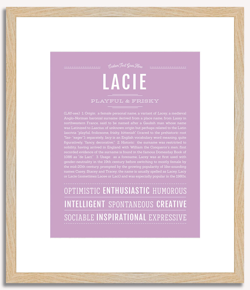 Lacie | Name Art Print