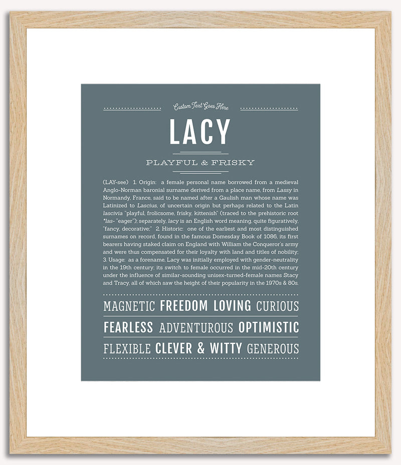 Lacy | Name Art Print