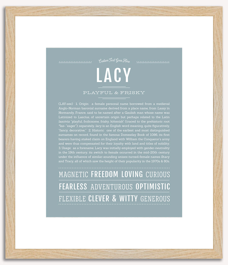 Lacy | Name Art Print