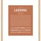 Ladonna | Name Art Print