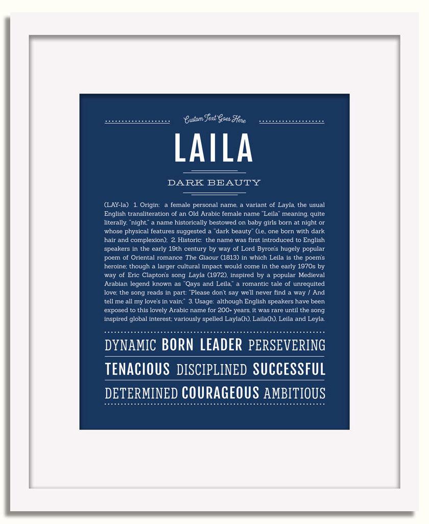 Laila | Name Art Print