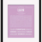 Frame Options | Lilac | Black Frame, Matted