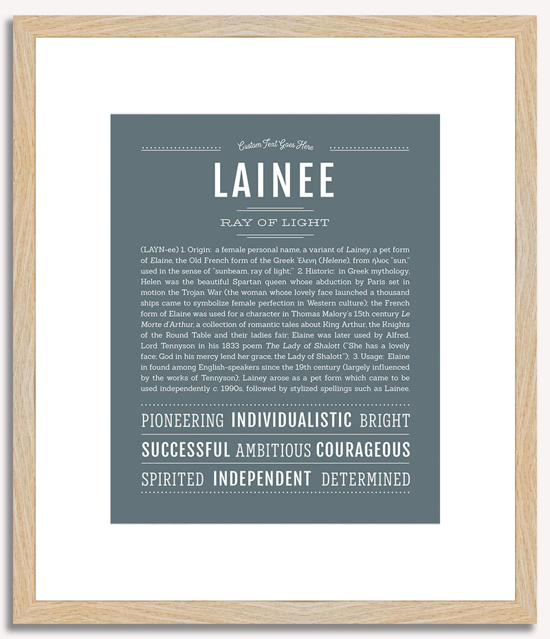 Lainee | Name Art Print