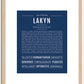 Lakyn | Name Art Print