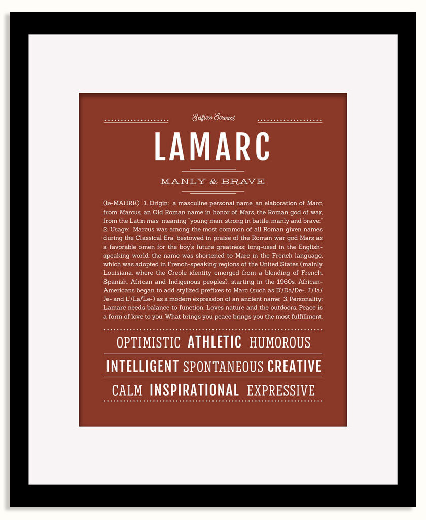 Frame Options | Bordeaux | Black Frame, Matted