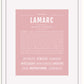 Frame Options | Dusty Rose | White Frame, Matted