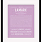 Frame Options | Lilac | Black Frame, Matted