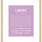 Frame Options | Lilac | Maple Frame, Matted
