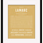 Frame Options | Matte Gold | Black Frame, Matted