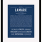 Frame Options | Midnight Blue | Black Frame, Matted