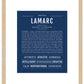 Frame Options | Midnight Blue | Maple Frame, Matted