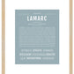 Frame Options | Powder Blue | Maple Frame, Matted