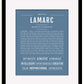 Frame Options | Steele Blue | Black Frame, Matted