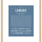 Frame Options | Steele Blue | Maple Frame, Matted