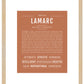 Frame Options | Terra Cotta | Maple Frame, Matted
