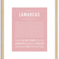 Lamarcus | Name Art Print