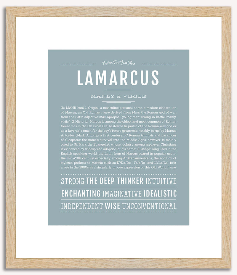 Lamarcus | Name Art Print