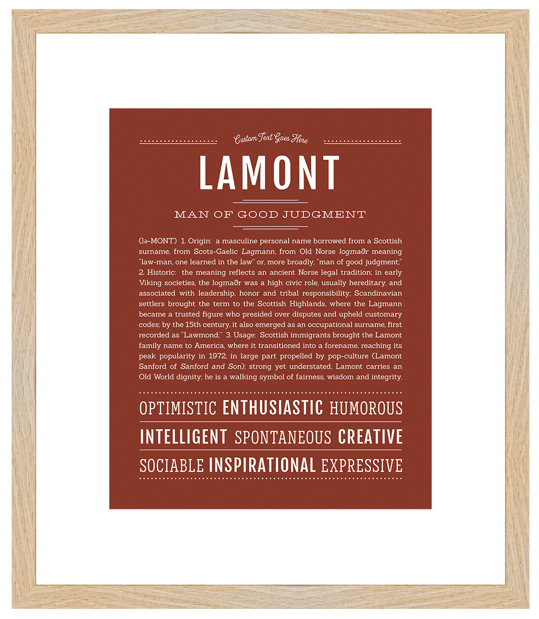 Frame Options | Bordeaux | Maple Frame, Matted
