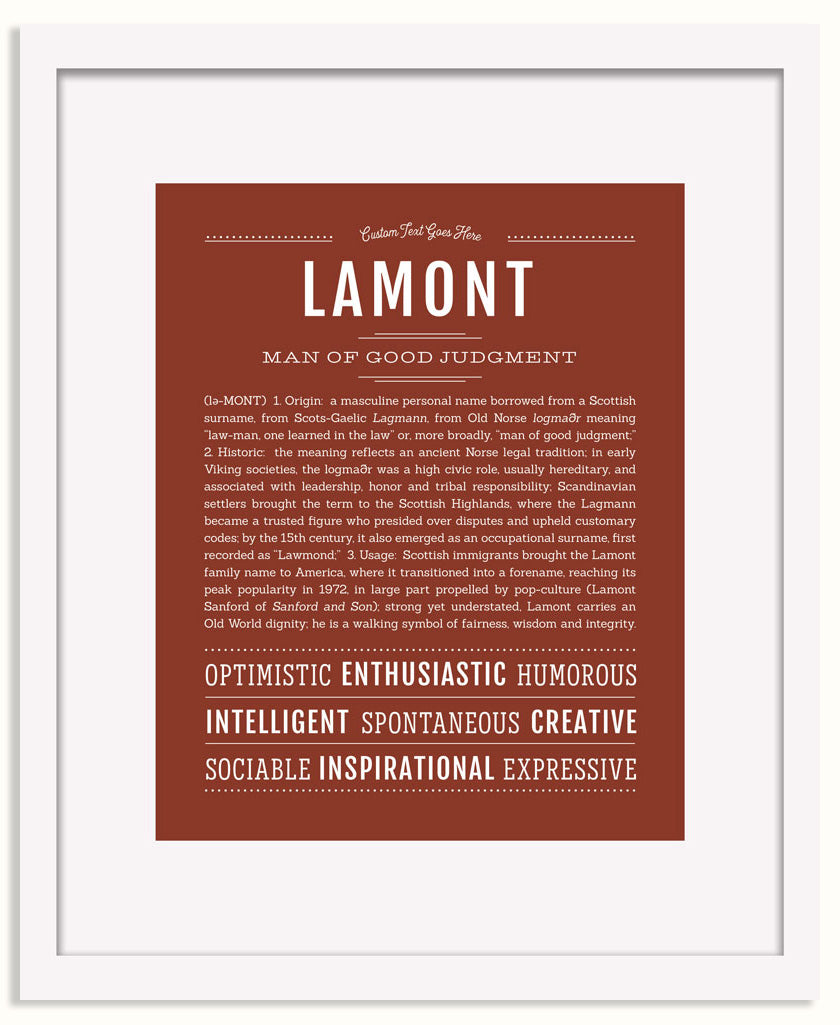 Frame Options | Bordeaux | White Frame, Matted