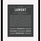 Frame Options | Charcoal Gray | Black Frame, Matted