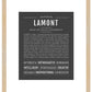 Frame Options | Charcoal Gray | Maple Frame, Matted