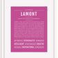 Frame Options | Dark Pink | White Frame, Matted