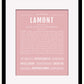 Frame Options | Dusty Rose | Black Frame, Matted