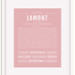 Frame Options | Dusty Rose | White Frame, Matted