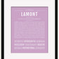 Frame Options | Lilac | Black Frame, Matted