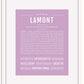Frame Options | Lilac | White Frame, Matted