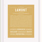 Frame Options | Matte Gold | White Frame, Matted