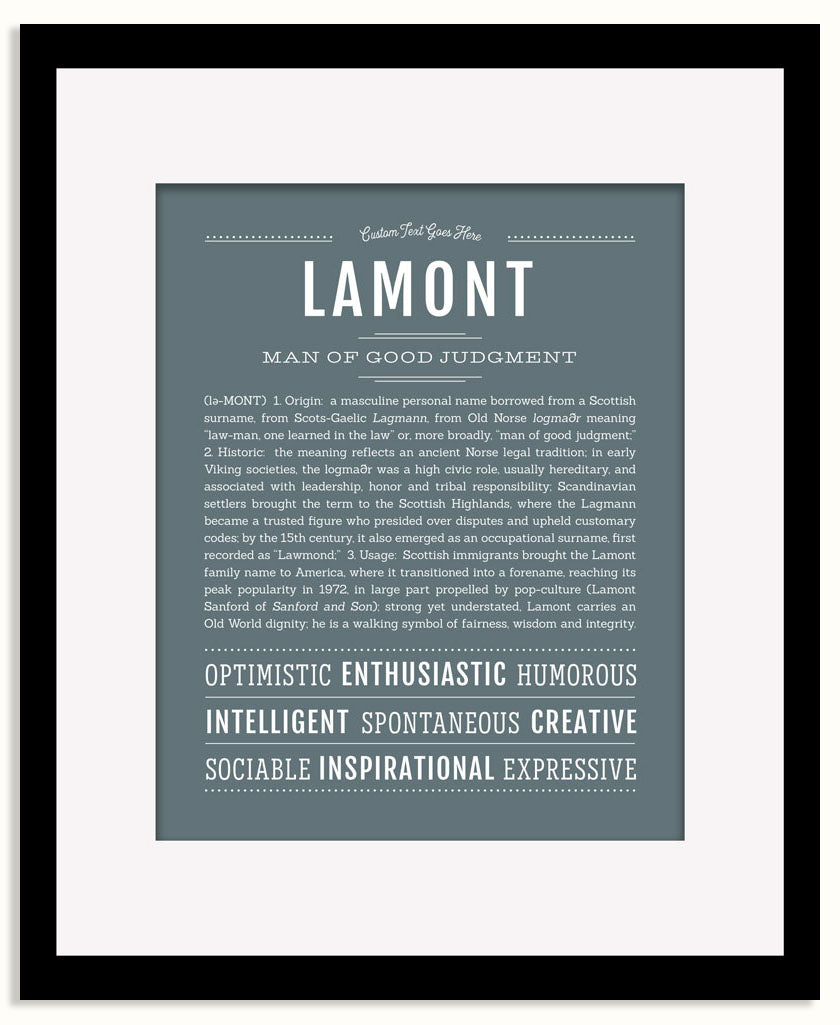 Frame Options | Night Rendezvous | Black Frame, Matted