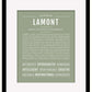 Frame Options | Sage | Black Frame, Matted